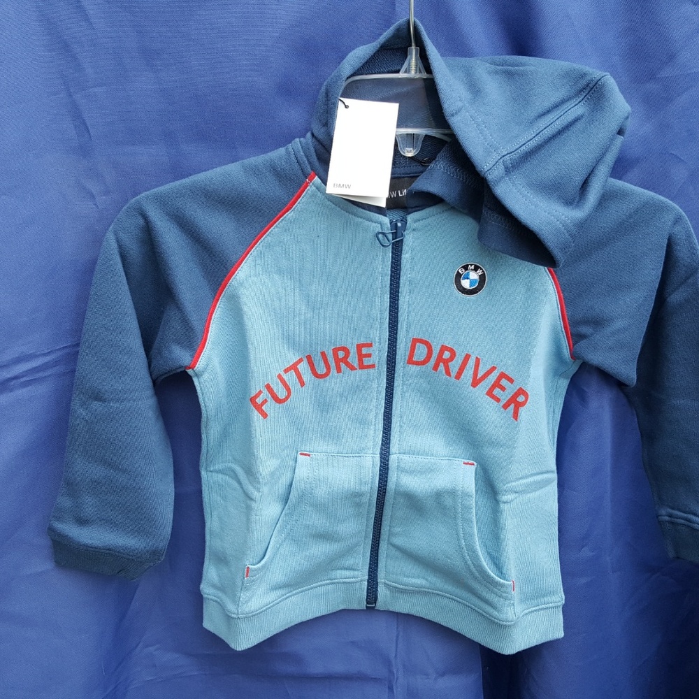 BMW hooded front zip sweat Jacket Future Drive